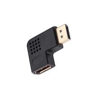 tuwiwol Adaptador de 90 Grados DP de 270 Grados Conector de Codo en ángulo Izquierdo y Derecho Convertidor de extensión Enchufe de Cable Proyector, Tipo 4