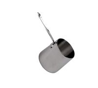 tuwiwol Cafetera de Leche con Capacidad de 370 ml. Ideal para Preparar café Turco y derretir Chocolate con Estilo. Calentar Salsas, papillas y Leche. Cacerola Acero Inoxidable.