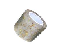 tuwiwol Cinta adhesiva resistente que no deja marcas, ideal para manualidades, para niños y adultos, con purpurina, para manualidades, juguetes educativos, cinta adhesiva de doble cara hecha a mano y