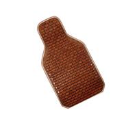 tuwiwol Cojín de Asiento de bambú Transpirable para Silla Verano, cojín Respaldo para decoración Interior Coche, tapete refrescante, Estilo Hecho a Mano, Funda Asiento bambú Transpirable