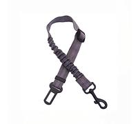 tuwiwol Correa para Perro, cinturón de Seguridad, arnés de Seguridad, Hebilla de Gancho de Doble Cara, Comodidad para Exteriores, Suministros Ajustables de Resistencia para Mascotas, Gris