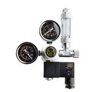 tuwiwol Generador de Co2 fiable: garantiza un crecimiento óptimo de las plantas de acuario, regulador de Co2 ABS para acuario, válvula solenoide, Reactor de Co2