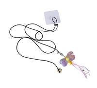 tuwiwol Juguete Colgante de Metal ABS para Mascotas, reemplazo Colorido, Forma de Animal Ajustable, Relajante, para el hogar, Animal pequeño, Juguete de Peluche, Tipo 18