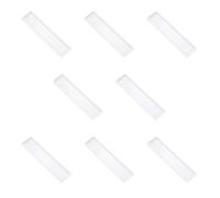 tuwiwol Paquete de 8 moldes rectangulares para marcapáginas, adornos de silicona, moldes para joyas artesanales