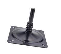 tuwiwol Pedestal para Asiento de Barco, Placa de Montaje Asiento Resistente, Accesorio Marino, Cubiertas Botes para Pesca pontón y lubina, la Base del del Barco está diseñada para