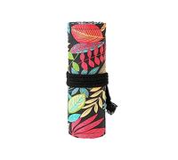 tuwiwol Práctica Bolsa de lápices con Gran Capacidad para Artistas y Estudiantes, Buen Regalo, Estuches para lápices, Estuche para lápices, Almacenamiento, 12 Hoyos, 1