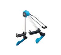 tuwiwol Soporte para guitarra de suelo, trípode plegable Universal, soporte para guitarras acústicas, estante para bajos con marco en A, ligero para violines y Banjo, Azul