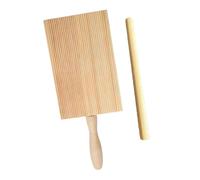 tuwiwol Tabla multifuncional para espaguetis y macarrones, herramienta para cocinar con ruedas, ideal para elaborar ñoquis italianos durante todo el año, herramienta para hacer fideos en Para