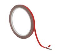 Tuwonwa 5 Mm X 3 M Cintas Adhesivas De Doble Cara Extrafuerte, Cinta Adhesiva Doble Cara Fina Y Resistente Para Montaje Y Fijación En Hogar, Oficina, Impermeable Y Duradera Para Múltiples Superficies