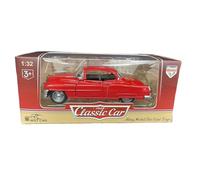 TUXCAXI Colección de Coches clásicos de aleación fundida Que,Rojo | icónico del vehículo original.