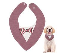 Tuxedo - Bandana para perro, suave y elegante, accesorio para el cuello | Boda Cumpleaños Traje para Pequeños y Medianos Grandes Perros Mascotas Eventos Formales Celebración Attire Cute