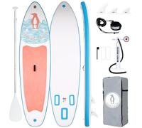 Tuxedo Sailor Tabla Paddle Surf Hinchable 320cm Stand Up Paddle Board Inflatable con Accesorios Sup, Tabla Padel Surf Hinchable para Adultos 2 Personas (Light Pink)
