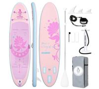 Tuxedo Sailor Tabla Paddle Surf Hinchable 320cm Stand Up Paddle Board Inflatable con Accesorios Sup, Tabla Padel Surf Hinchable para Adultos 2 Personas (Pinkish Purple Yoga)