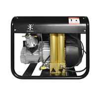TUXING Compresor de aire PCP de 4500Psi, compresor PCP para cilindro de buceo, filtro de agua-aceite de dos etapas incorporado, compresor para buceo/bomba de incendios/paintball 220V (TXEDM042)
