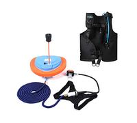TUXING Ventilador de aire de buceo,tanque de agua de buceo portátil recargable impermeable de 5 horas,BCD de pulmón de agua,manguera de 45pies y regulador de respiración de buceo