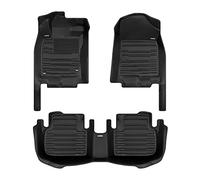 TuxMat - Para Honda Civic Sedan sin puerto de carga USB trasero modelos 2022-2024 - Alfombrillas personalizadas para automóvil - Cobertura máxima, todo tipo de clima, medido con láser - Este juego
