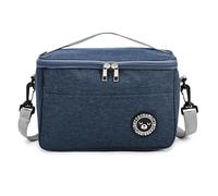 TUXUNQING 7.5L Bolsa termica, Lancheira termica, Porta alimentos, Bolsa isotermica para Camping, Playa, Oficina, Escuela (Azul/7.5L/26 * 16 * 18cm)
