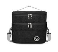 TUXUNQING Bolsa térmica pequeña 9,6L, Bolsa térmica plegable de doble capa, Mini bolsa térmica, Bolsa para almuerzo, Bolsa para lunchbox, Bolsa térmica aislada para trabajo, viajes, oficina y picnic