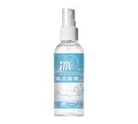 Tuxuseo Aerosol frío para hielo | Primeros auxilios para lesiones deportivas | Dolor e hinchazón | Spray frío instantáneo para verano - Para clima caliente y viajes deportivos al aire libre, 100 ml