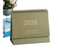 Tuxuseo Calendario de Escritorio | Julio 2025-Diciembre 2026 Bloc De Calendario De 12 Meses,Decoración del Hogar para Planificación Diaria Fechas Festivas Estudiantes y Profesores Dormitorio y Salón