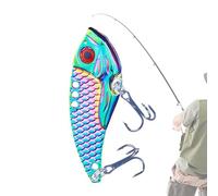 Tuxuseo Cebo de pesca de agua dulce, perca - Fishing Stuff Swim Baits - Cebo para perca de colores - cosas con equipo y equipo de ojos 3D, realistas para agua dulce