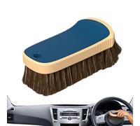 Tuxuseo Cepillo para el interior del coche, plumero de pelo de caballo, cepillo de limpieza para el interior del coche, para rejilla de ventilación, salpicadero, asientos, columnas, consola central