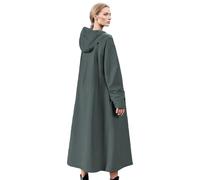 Tuxuseo Chubasquero largo,Poncho impermeable | Gabardina a prueba de viento Poncho plegable rompevientos para bicicleta de, M