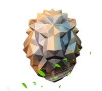 Tuxuseo Clips de ventilación de aire, clip fresco para coche, de corazón de león, aromaterapia, bonitos accesorios de decoración, difusor de piedra, fragancia duradera para hombres y mujeres