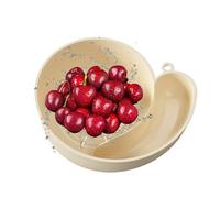 Tuxuseo Colador para fruta, colador giratorio de frutas en forma de caracol, accesorio para mezclar y almacenar aperitivos, bayas, ensalada