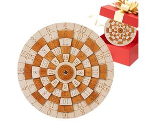 Tuxuseo de matemáticas, Juego de Paciencia de números, desafiantes con diseño de Rueda giratoria para Adultos, como Entretenimiento de Escritorio para Mujeres y