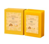 Tuxuseo Jabón aclarador | Barra de jabón de vitamina C para la hiperpigmentación | Eliminar las manchas oscuras - Jabón de cúrcuma para cara y cuerpo Jabón de baño