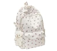 Tuxuseo Linda mochila escolar | Linda mochila universitaria mochila escolar - Gran mochila escolar Organización y almacenamiento para niños mujeres intermedios Navidad cumpleaños viajes,estudiantes
