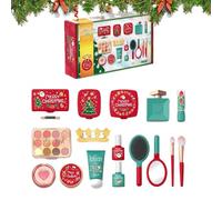 Tuxuseo Maletín de maquillaje para niños pequeños, juguete para niños pequeños, juego de rol para niños y niñas