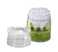 Tuxuseo Pequeños tenedores - Pequeños cubiertos aptos para alimentos, 200 unidades, de comida para cócteles, postres, para pasteles, sándwiches, restaurantes, oficinas, catering, buffets