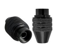 Tuxuseo Portabrocas | Cambio rápido 3 mordazas M8 x 0,75 | Portabrocas para herramientas eléctricas | Para reparación de perforador, fresadora, proyectos de trabajo de metal y carpintería
