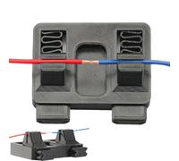 Tuxuseo Soporte de alambre para trabajos de soldadura, soporte de alambre estable para estaciones de soldadura, ideal para guardar accesorios de soldadura y piezas pequeñas, herramienta indispensable