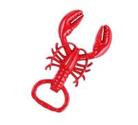 Tuxxjzm Abrebotellas con llavero de langosta, abridor de botellas de cangrejo, removedor de tapa de cerveza - Abridor de botellas y cerveza en forma de langosta | Herramienta práctica, imán