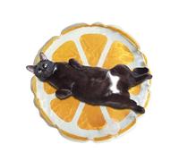 Tuxxjzm Alfombrilla de refrigeración para Perros, Almohadilla de Agua para Cachorros de Interior, patrón de Frutas Redondas, colchón de refrigeración por Agua, Camas para Dormir para Alivio de