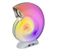 Tuxxjzm Altavoz pequeño, Altavoz inalámbrico Conch,Audio de iluminación RGB - Altavoz Creativo Conch de Sonido, Reproductor de música para Uso en Interiores y Exteriores