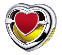 Tuxxjzm Ambientador de Corazón para Coche,Ambientador en Forma de Corazón para Coche | Difusor de aceite con clips de ventilación - Ambientador de larga duración para coche, ambientadores de coche,