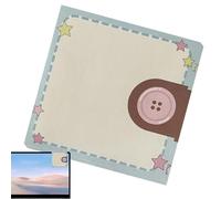 Tuxxjzm Bloc de notas, 50 hojas, bloc de notas para escribir, solución no adhesiva, decoración de escritorio, bonitos artículos de papelería para el hogar, dormitorio, aula, biblioteca