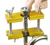 Tuxxjzm Boquilla extractor de cuerno de caza, herramienta de extracción de boquilla de trombón para instrumentos de viento, herramienta de extracción de boquilla de instrumentos de viento de latón