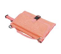 Tuxxjzm Cambiador de pañales de viaje, estación de cambio de pañales desmontable, fácil de limpiar, resistente al desgaste con bolsillo para toallitas para ducha de niños, amigos