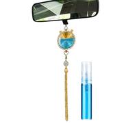 Tuxxjzm Colgante del perfume del coche, difusor del ambientador de aire del coche de las suspensiones | Ambientador de aire del perfume del coche del difusor del perfume del coche de los diamantes de