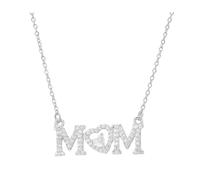 Tuxxjzm Collares para mamá - Collar de corazón con circonita para madres | Chapado en oro de 18 quilates que no se deslustra, accesorios de joyería de cadena de piedras preciosas para mujer, Refer to