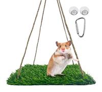 Tuxxjzm Columpio para pájaros, columpio para pájaros,Juguete columpio hamaca para pájaros - Juguete columpio hamaca para pájaros con ganchos para conuro del sol