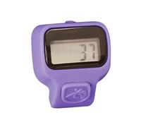 Tuxxjzm Contador de clics Manual, Contador electrónico de dedos - Medidor de clics digital portátil ligero | Temporizador de carreras, Contador de dedos para Coaching, Contador de dígitos con