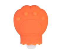 Tuxxjzm de agua pequeña para botella caliente, calentador de cama de agua caliente, forma de pata de gato, suministros de calefacción para clima frío, calentador de manos recargable de silicona