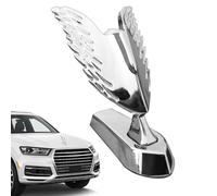 Tuxxjzm - de campana para coche, de campana para coches, pegatina de coche de campana de alas de ángel de metal | de símbolo de campana de camiones para camiones, sedanes,