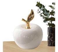 Tuxxjzm Decoración de Escultura, estatuas de Frutas de cerámica, decoración de Escritorio, Manualidades, decoración del hogar para mesita de Noche, estantería, Chimenea, Sala de Estar